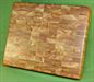 Board #939  Larch / Tamarack End Grain Cutting Board - 14 3/4 x 12 x 2 - $99.99